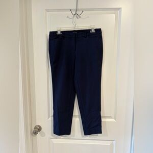 White House Black Market Navy Slim Ankle Pants